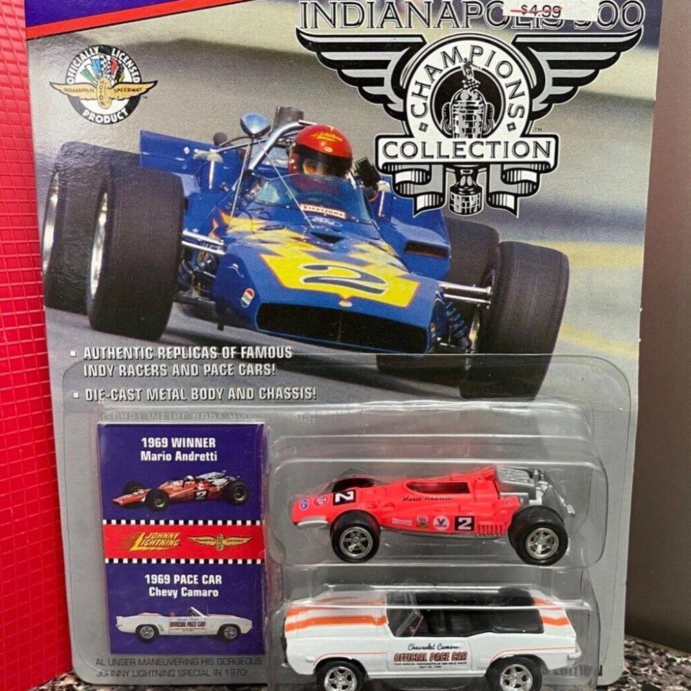 Johnny Lightning | Indianapolis 500 Champions Collection | 1969 Mario Andretti
